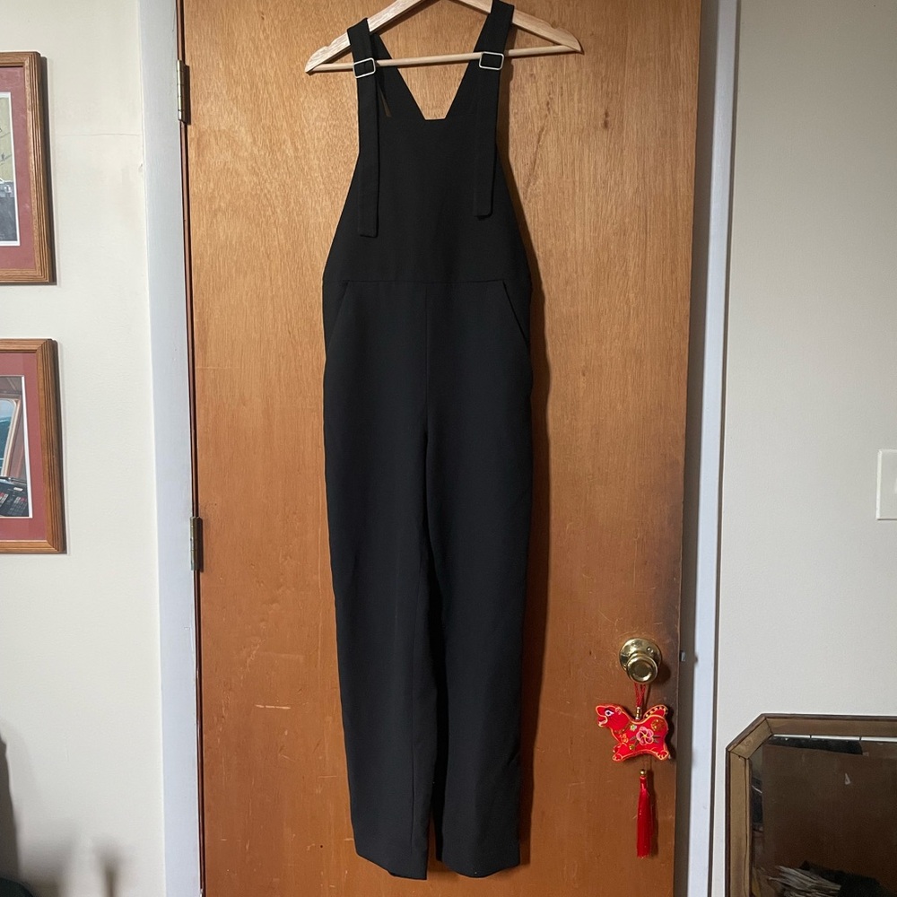 COS Black Women's Jumpsuit with Adjustable Straps